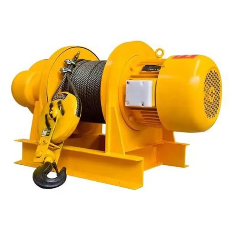 

KCD type electric small 220 volt winch for sale wire rope electric winch hoist