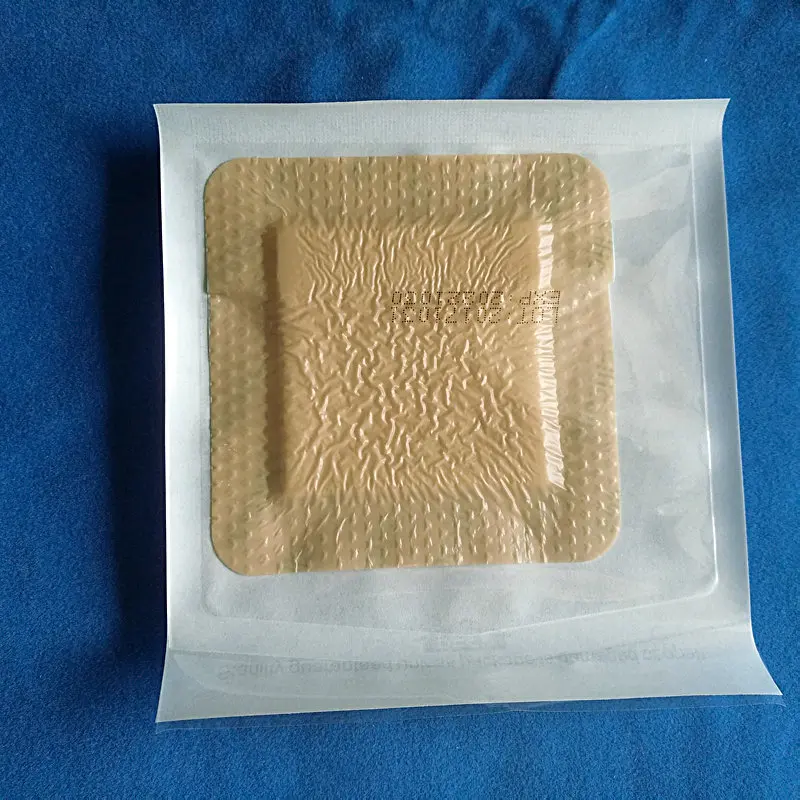 1pcs 7.5cm-15cm health silicone gel foam dressing silicone pad Anti-pressure acne wound care paste exudate absorption acne paste