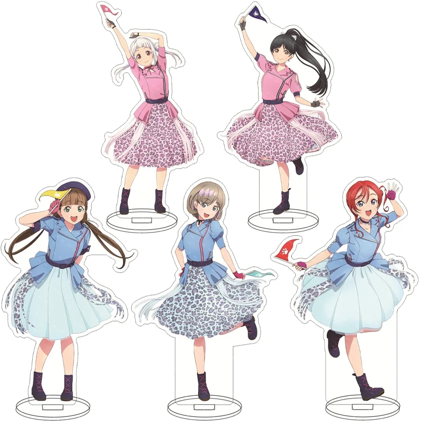 Figura Acrílica de Anime de 16 CM LoveLive! Superestrella!! Regalos y Adornos de Shibuya Kanon, Hazuki Ren, Onitsuka Natsumi y Tan Kuku