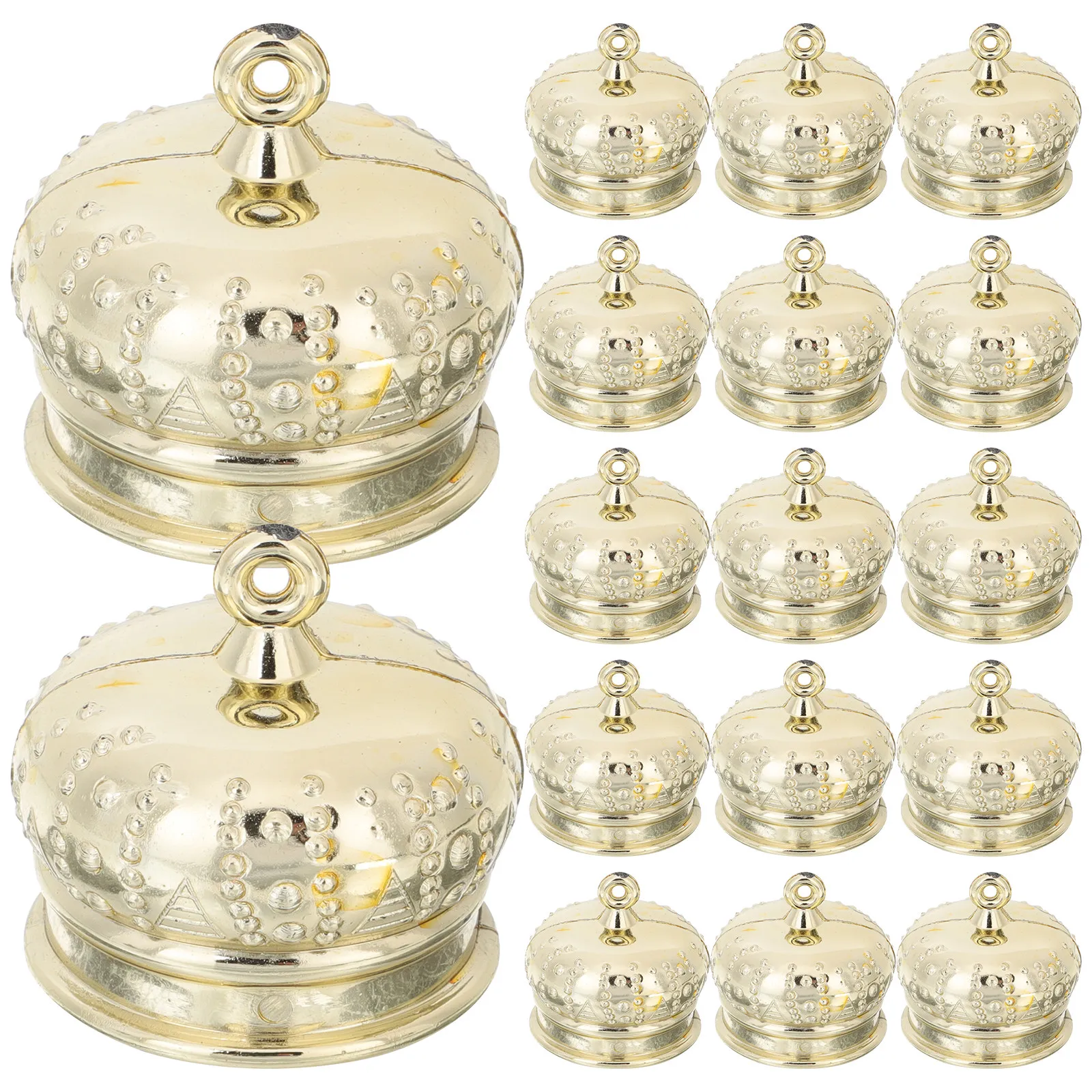 

50 шт. колпачков для подвесок, заглушки для шариков, для подвесных украшений, материалы для рукоделия, легкие креативные фурнитуры