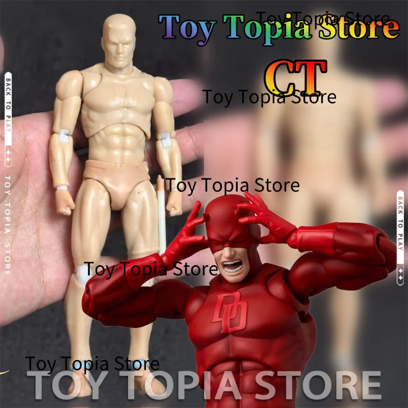 

NEW Hot Ct Toys Daredevil Figure Mafex 223 Comic Version SHF Anime Action Figure Figurine Statue Model Custom Gifts Kids Toy