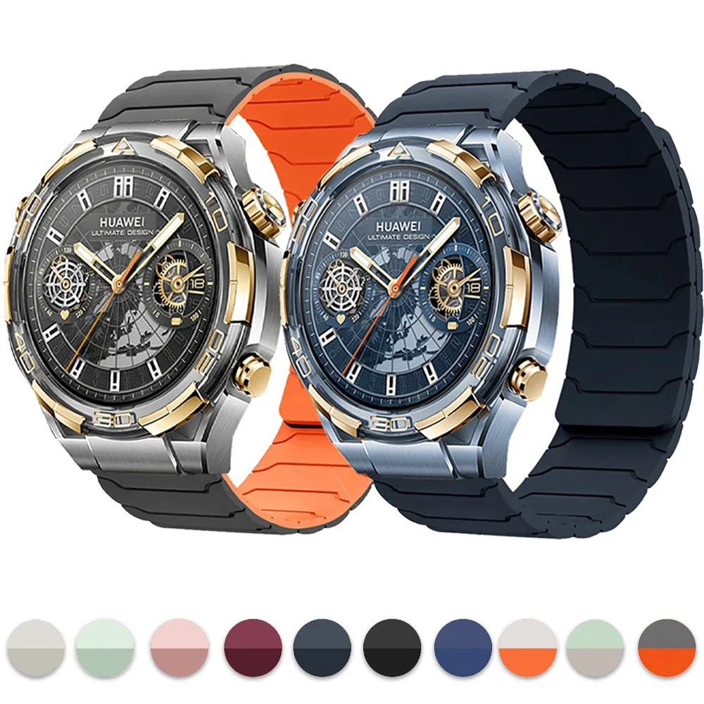 20mm 22mm Silicone Strap for Huawei Watch Ultimate 2/GT6 Pro/GT6 5 4 46mm Sport Wristband for Amazfit Bip Max/Active 3 2 Correa