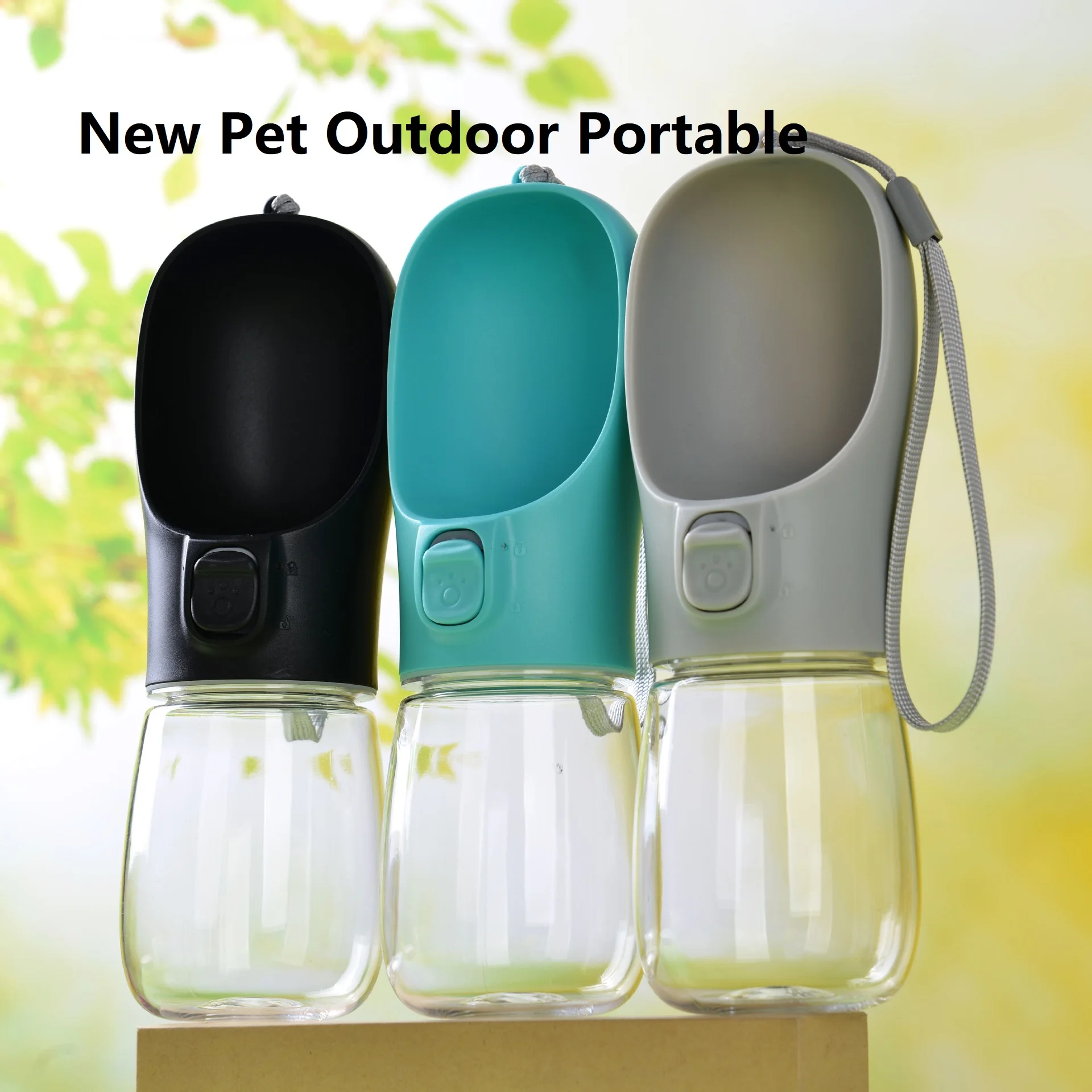 Pet Travel Water Bottle Portable Dog Water Bottle For Small Large Dogs Bowl Outdoor Walking Puppy Cat Drinking Bowl Dog Supplie