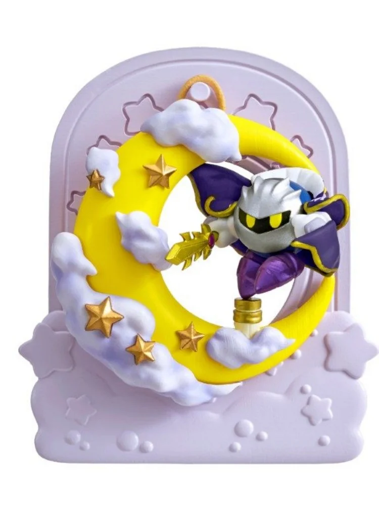 リーメント カービィ マンマル ループ ブラインドボックス フィギュア ラウンド パースペクティブ キュート コレクタブル ミニフィギュア デスクトップデコレーション アニメゲームファン向け