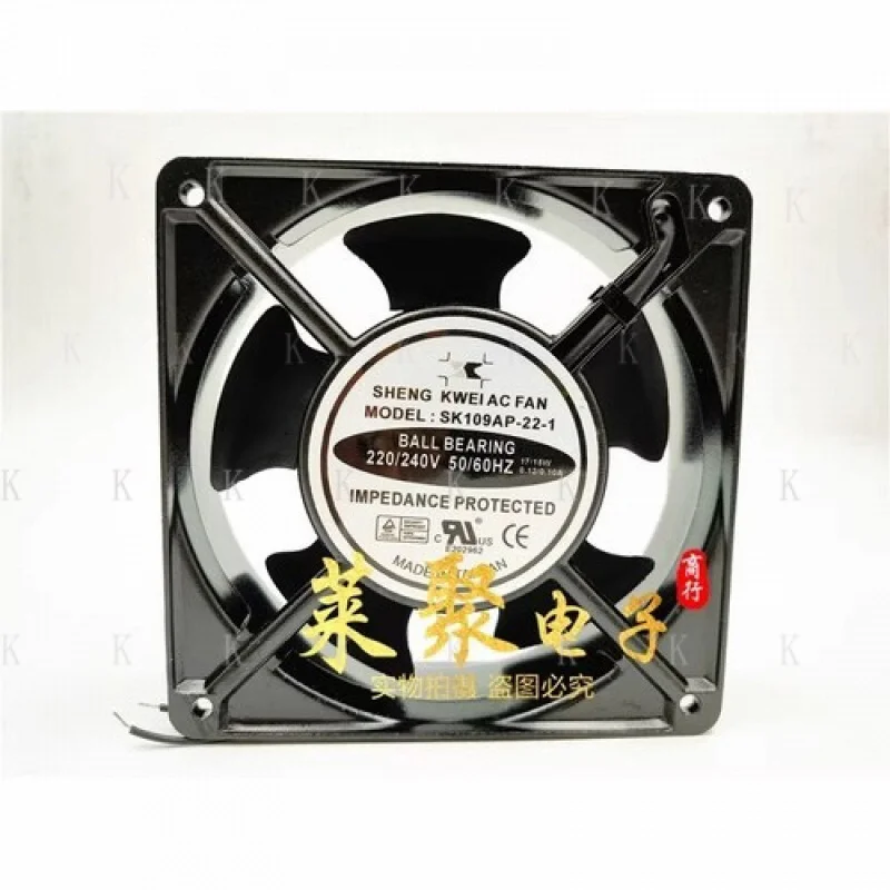 

C 1PCS SK109AP-22-1 12038 200V-240V 17W/15W 0.12A/0.10A 12CM Inverter Cooling Fan