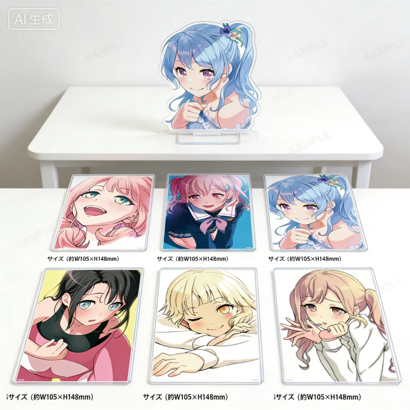 BanG Dream! Anime 15cm Acrylic Figure Stand Keychain Sakiko Soyo Display Tabletop Decorations Exquisite Products Souvenir