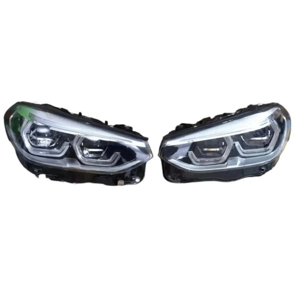 High Quality New X3 Light Emitting Diode Headlights for 2017-2020 G01 G02 Adaptive Headlights Used Removal Compatible Bulbs