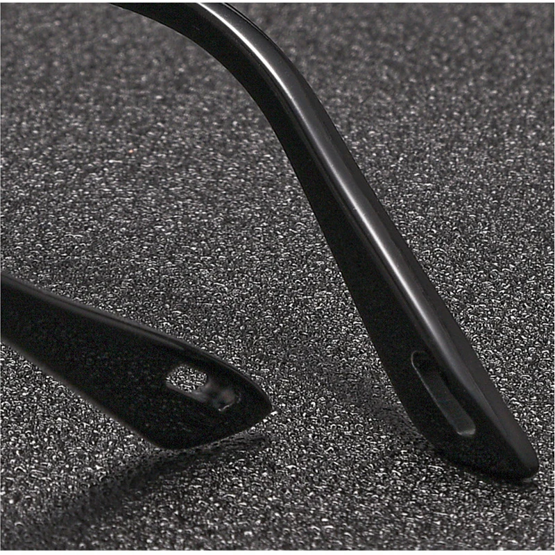 Automatisch Anpassende Photochrome Multifokale Lesebrille für Herren Progressive Anti-Blaulicht Geschäftsbrille Halbrahmen +4.0 – Detail 10