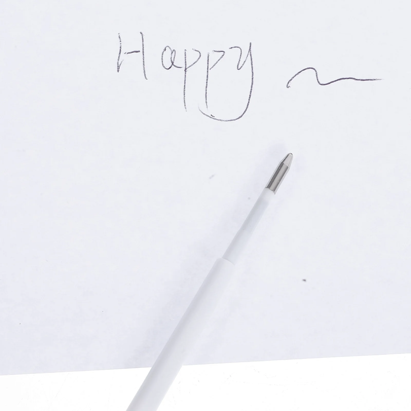 

100Pcs Ballpoint Pen Black Ink Refills Plastic Universal Compatible High Capacity Smooth Writing Replaceable Pen Core Office