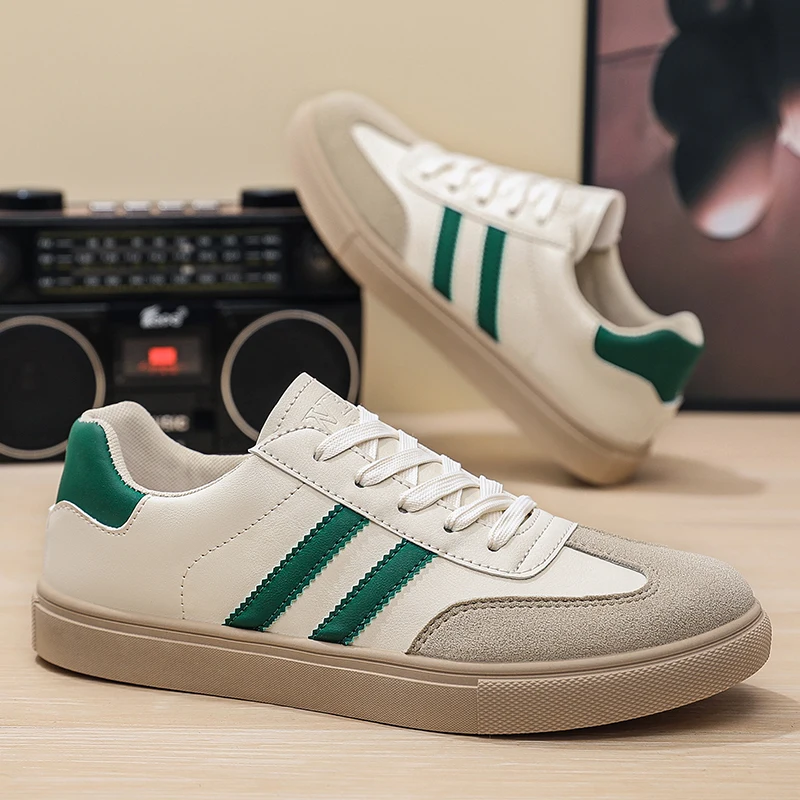 Hot Sale Casual Sneakers Men Classic Design Skateboard Shoes Man Comfy Low-cut Flat Sneakers Outdoor Non-slip Men's Sports Shoes