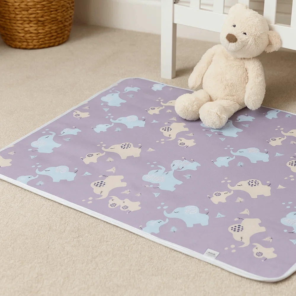 

Складной дизайн, коврик для пеленания детских подгузников, супервпитывающий водонепроницаемый чехол, водонепроницаемый матрас, многоразовый коврик, хлопковый материал