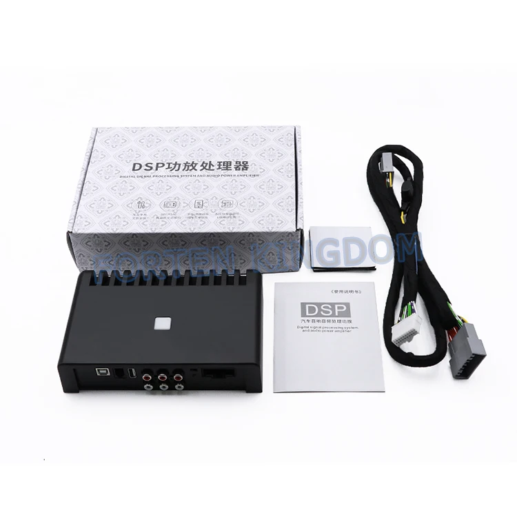 

Car Interior Accessories Stereo Amps Car DSP Audio Processor Amplifier 6 Channels For Vehicle