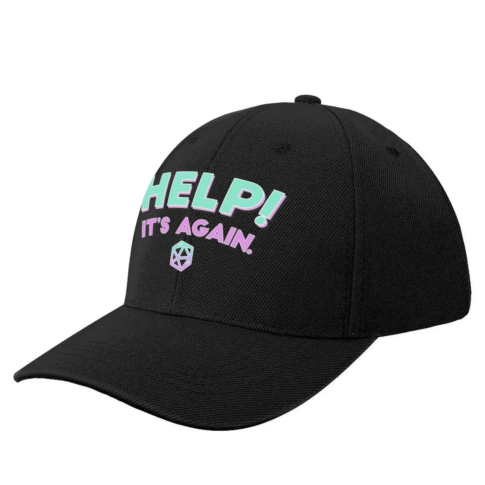 

Help! It's Again (Teal V1) Baseball Cap New In The Hat Beach Fishing cap Designer Man Women's