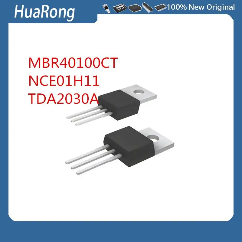 20PCS/LOT      MBR40100CT   B40100G   NCE01H11   TDA2030A   TDA2003A  TO-220