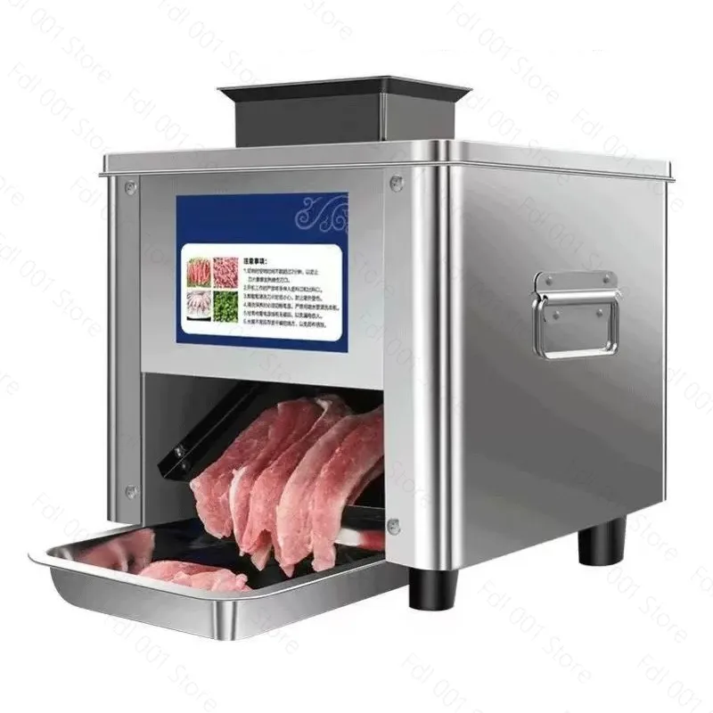 Commercial Grade Electric Meat Slicer New Model - Small Automatic Meat Shredder/Cutter for Fresh Meat 2.5mm Slicing Thickness