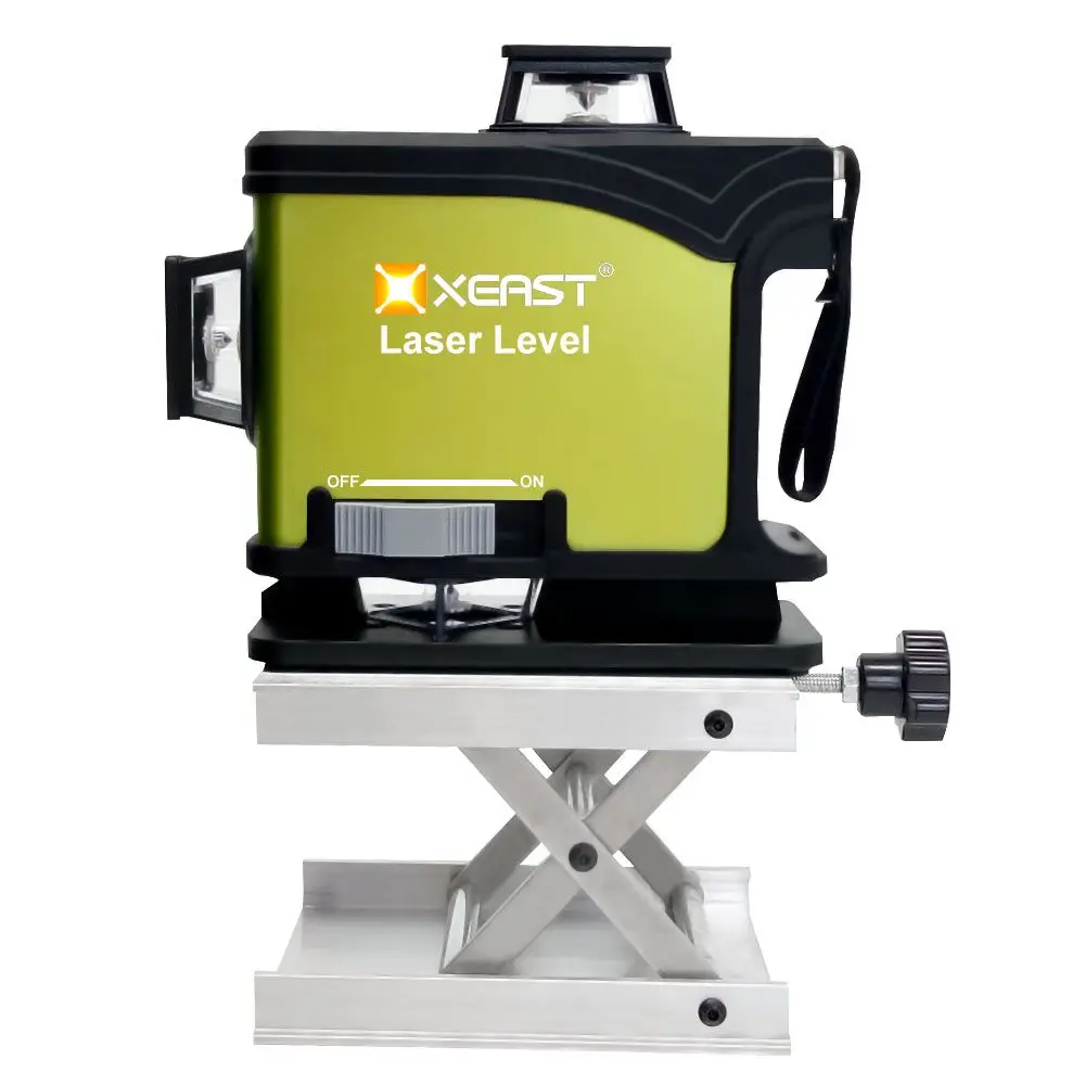 Green Laser Diode 16 lines 4D Affixing Vertical Laser Plane Distance from Wall up to 7mm Tile Leveling Instrument Laser Level