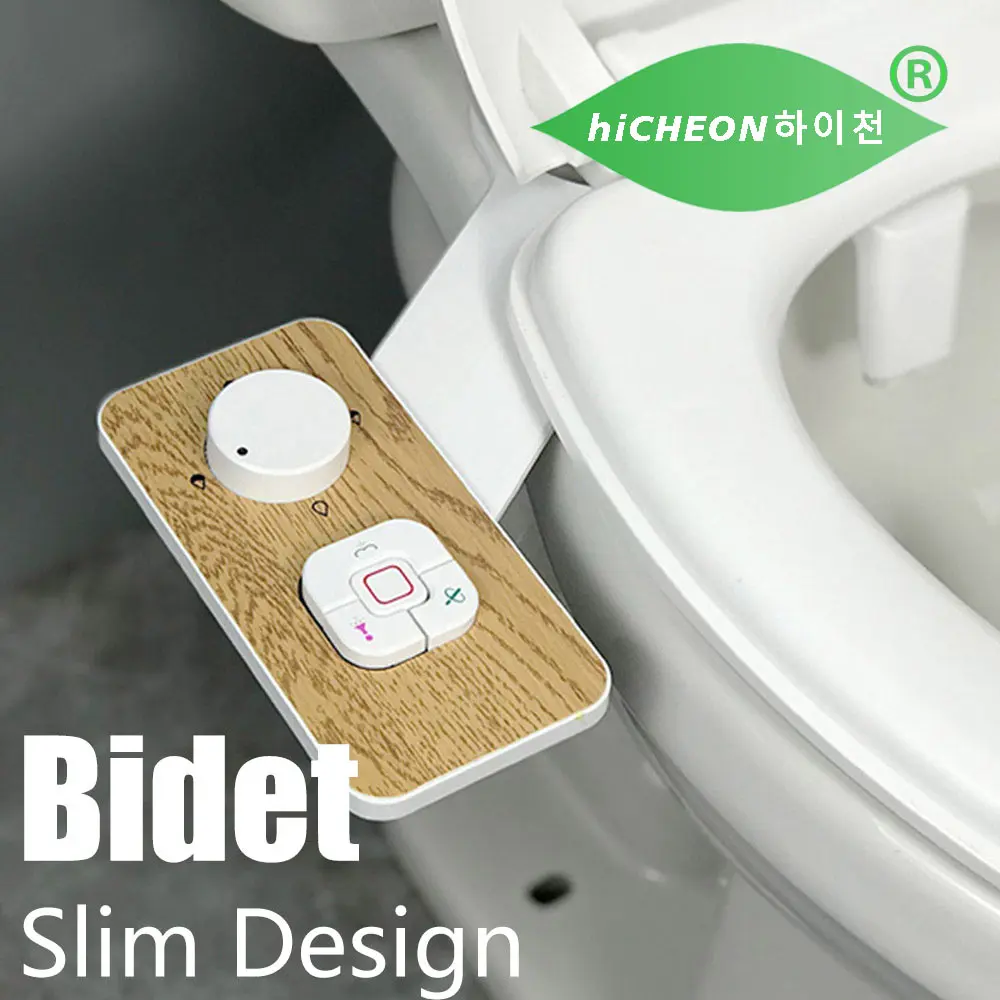 Slim Bidet Bidet For Toilet WC Water Spray Dual Nozzle Self Cleaning Feminine Butt Wash Muslim Shattaf Toile Attachment Bidet