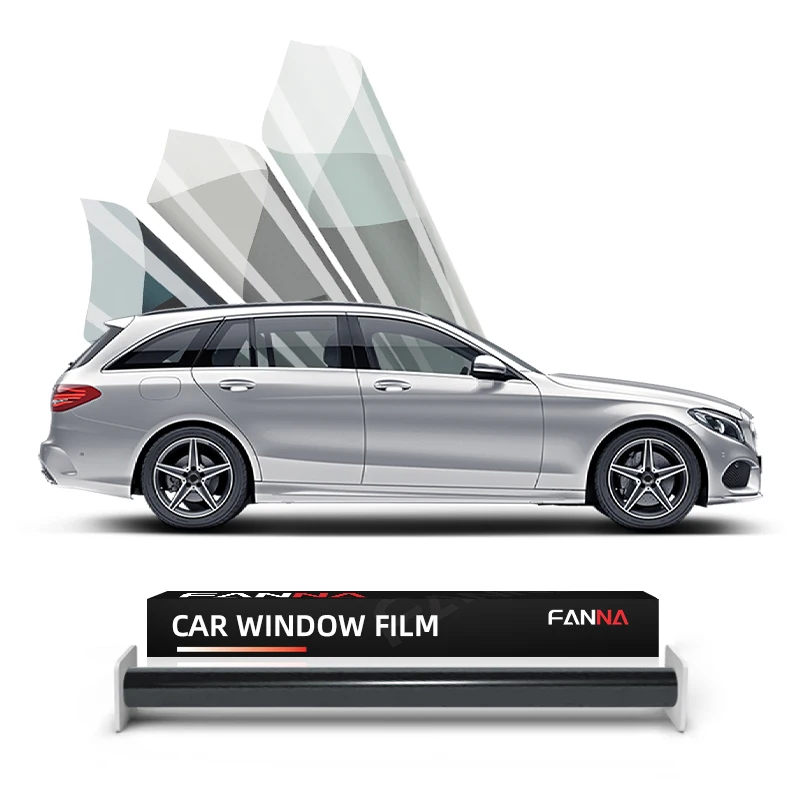 

10 years warranty 2mil ultra HD Nano metal car glass film UV curing black smart film for car window tint