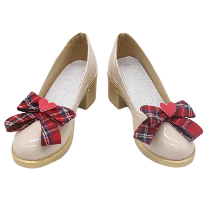 Gioco Pretty Derby Yamanin Zephyr Scarpe Cosplay Scarpe in pelle PU Accessori Anime Puntelli Stivali di Halloween Realizzati su misura