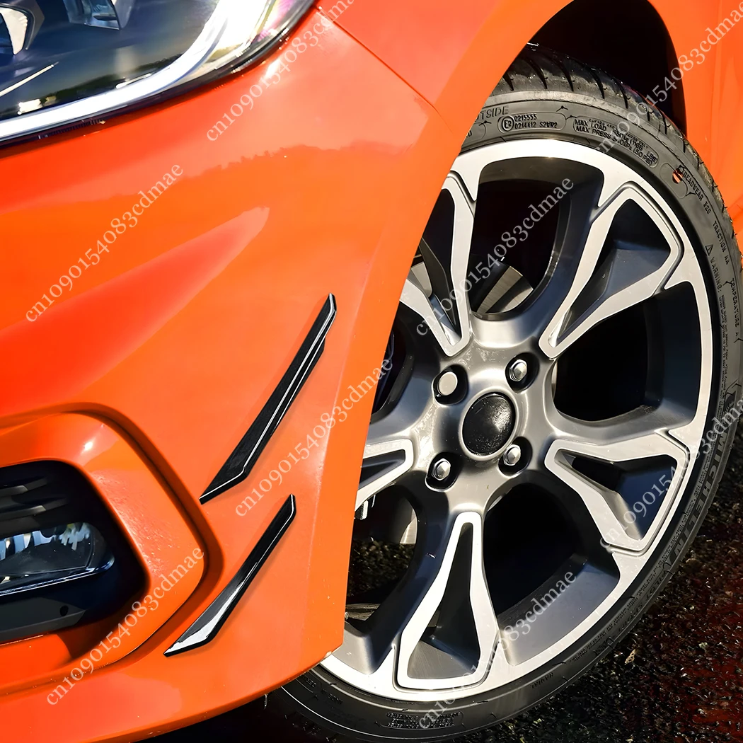 

For Ford Fiesta MK8 ST Line 2017 2018 2019 2020 Front Bumper Side Cover Trim Wind Knife Fog Lamp Air Splitter Spoiler Body Kits
