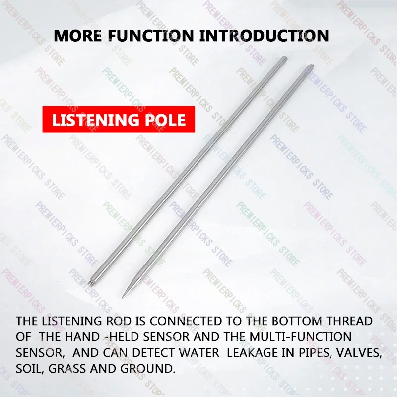 F999M Indoor and Outdoor Floor Heating Side Leakage Locating Tap Water Pipe  Detection Accurate Leak Detector