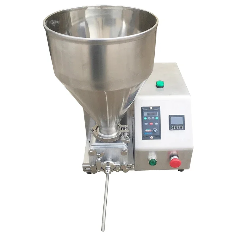 Donut Jam Injektionsmaschine Brassen Creme Injektor Tasse Kuchen Füllmaschine Churros Creme Füllmaschine Funktion Puff Füllstoff 220V