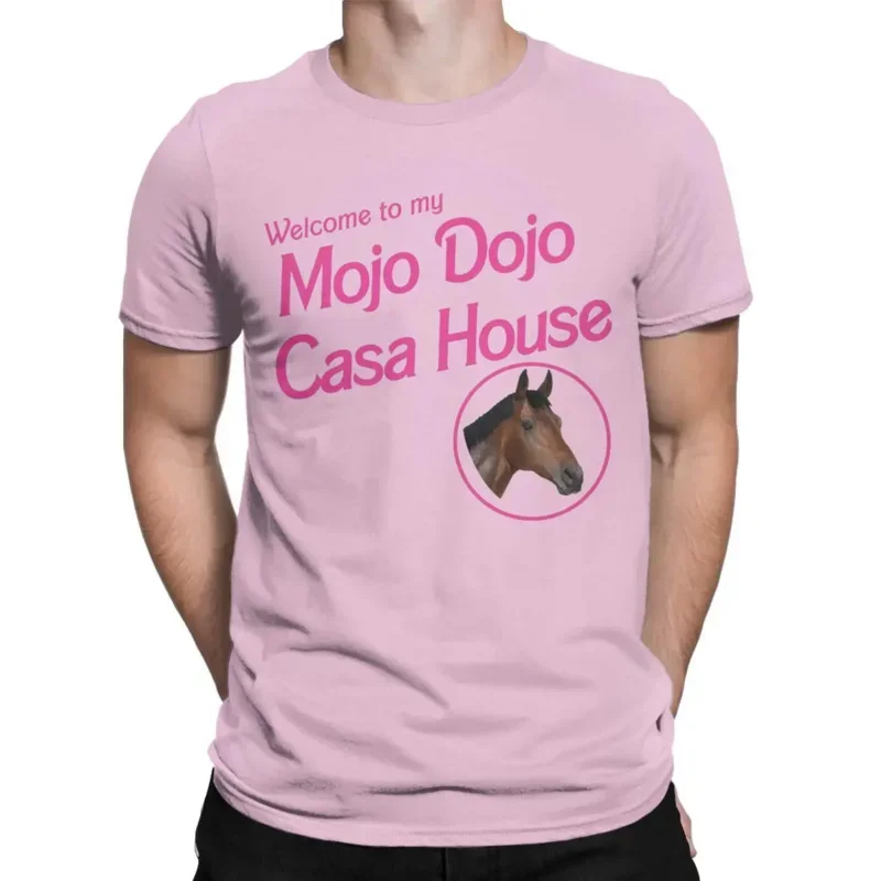 Ryan Gosling Mojo Dojo Casa House Men T Shirt Funny Tees Short Sleeve Round Collar T-Shirts 100% Cotton Summer Clothes