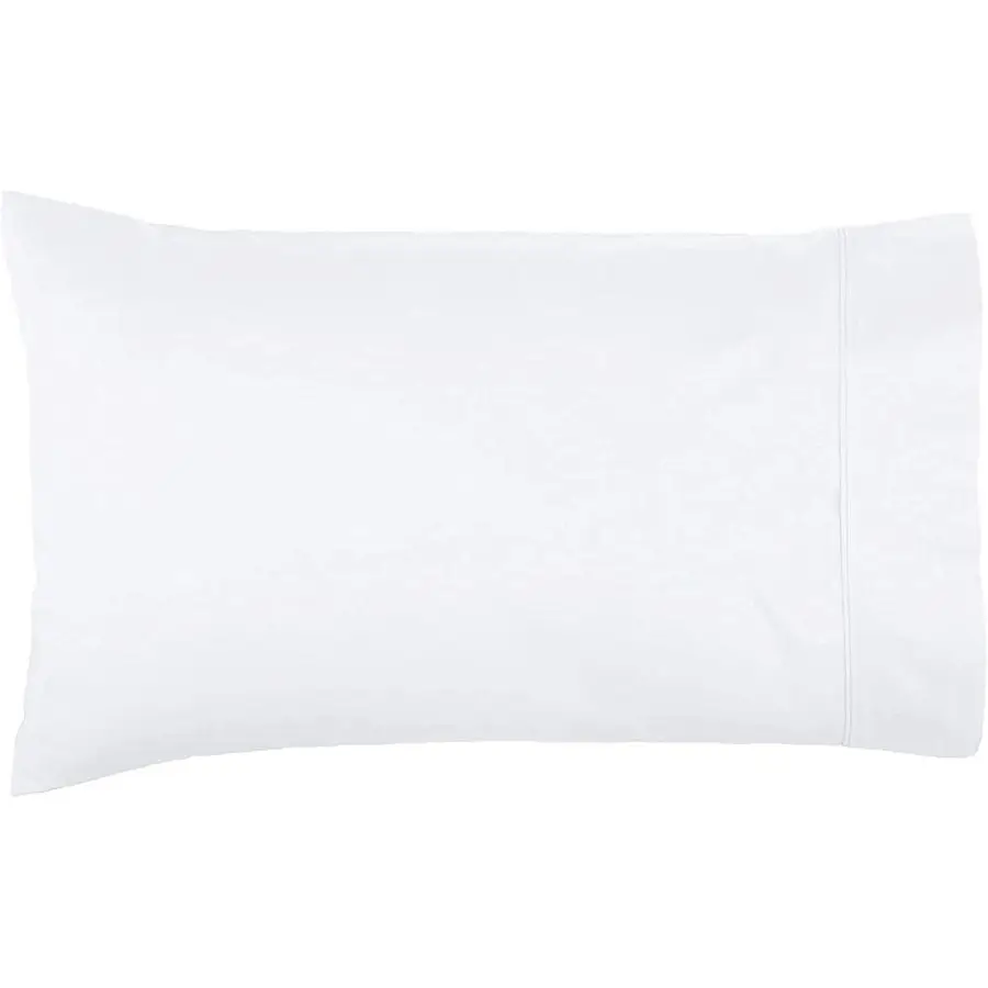 

Oversize Pillow Case.White Queen Size Extra Large. Fits Even The Fluffiest Pillows Including The Pancake Pillow. Extra Tall Pill