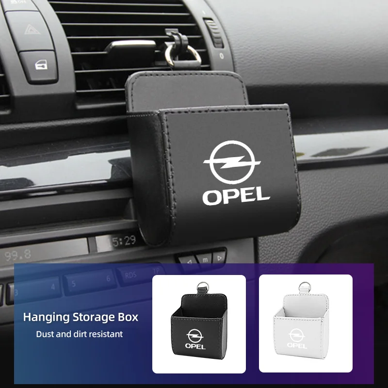 Car Vent Storage Box Phone Holder Sunglasses Organizer Bag Accessories For Opel Corsa Astra Insignia Vectra Zafira Meriva Mokka view 3