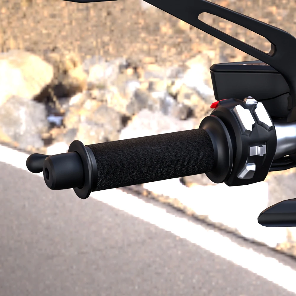 12 V Motorcycle Quick Loading And Unloading Electric Heated Handle Heating Grips Set Handlebar Warmer Grip Cover