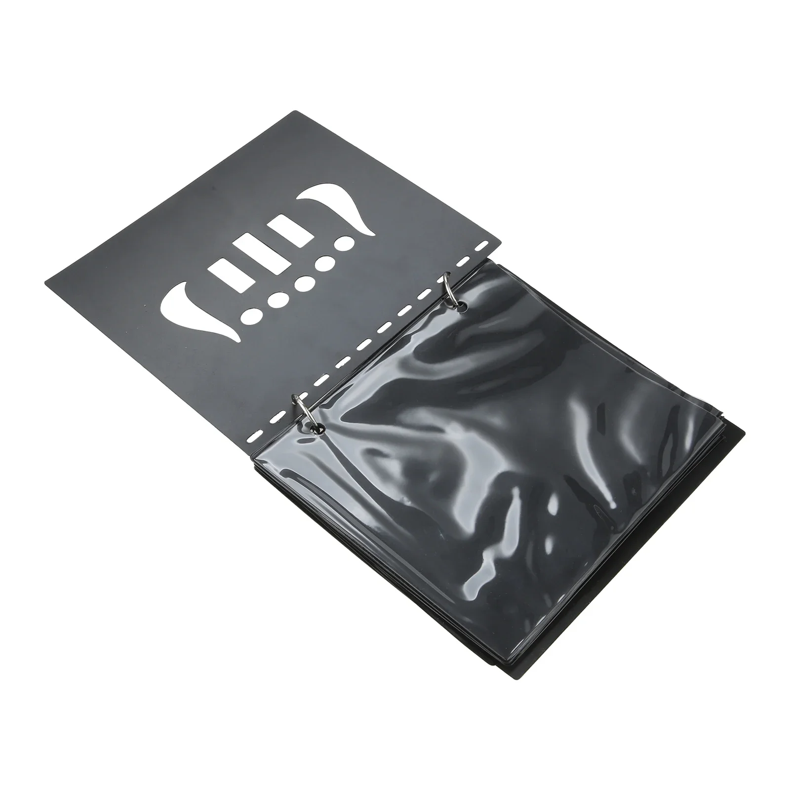 1pc Alto Saxophone Sheet Music Flip Folder with 5 Inner Sleeves 7.9x6.7inches for Organize Display Sheet Music Flip-style