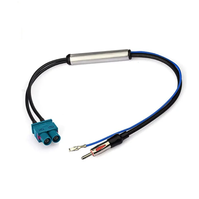Hot Sale Car Special Radio Antenna AM/FM Audio Radio Signal Amplifier Dual Fakra RF Radio Antenna Aerial Adapter for Volkswagen