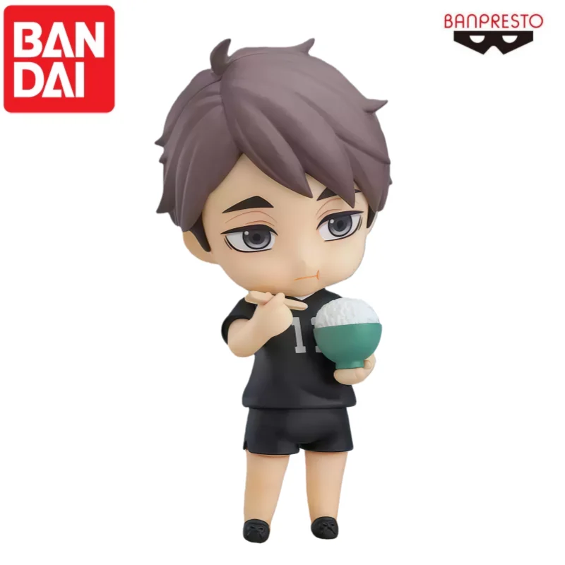 

В наличии Bandai Original Banpresto Gsc Haikyuu! Фигурка Мия Осаму, модель куклы, новые гаражные украшения в штучной упаковке