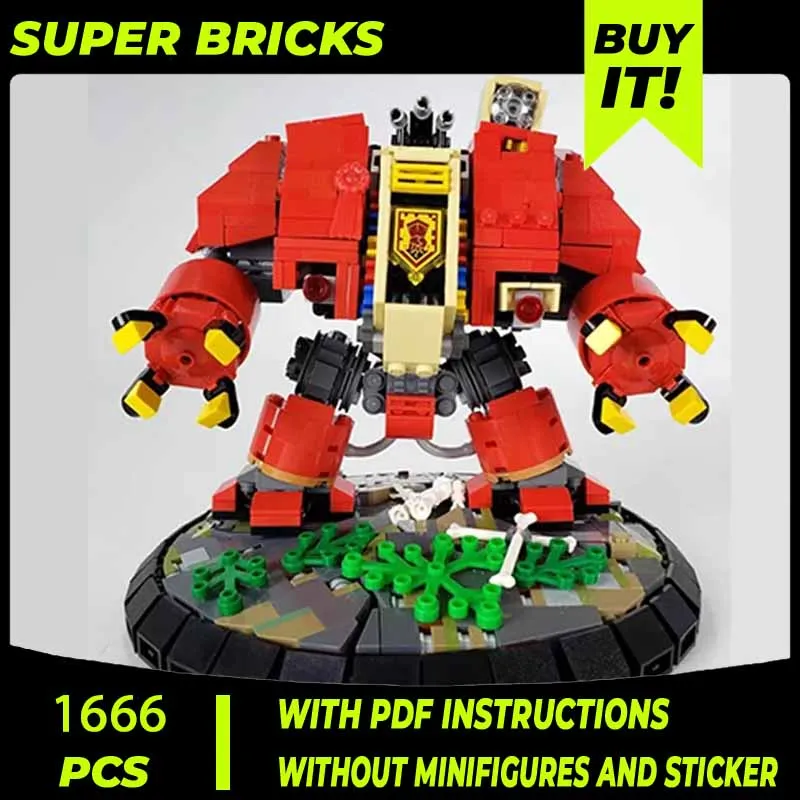 Popular Game Model Moc Building Bricks Heavy Mechanized Armor Technology Modular Blocks Gifts Christmas Toys DIY Sets Assembly