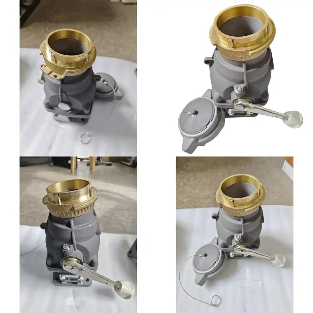 2026 Hot  DN80 Aluminum Discharge Valve – Loading & Unloading Valve with Brass Coupling
