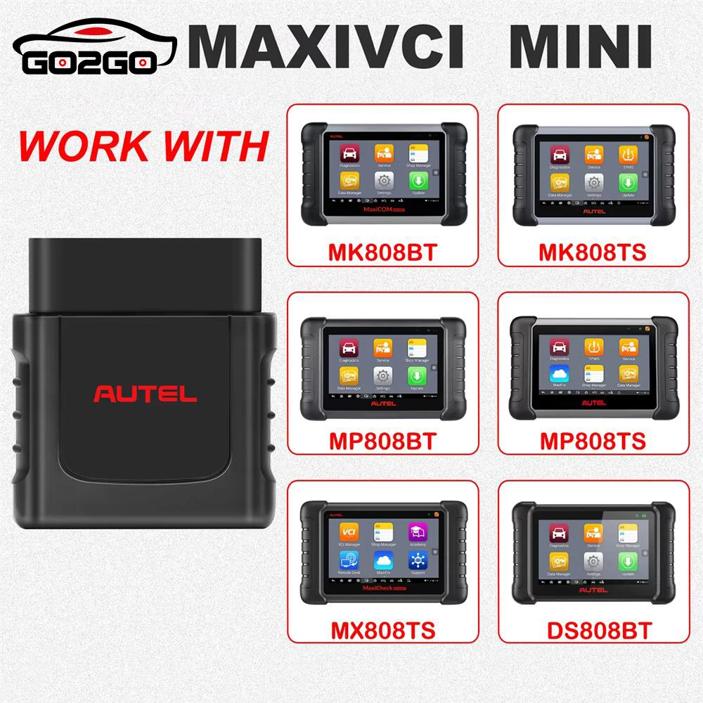 

Autel MaxiVCI Mini VCI Mini Bluetooth Diagnostic Interface for MK808BT MK808TS MX808TS MP808TS TS608