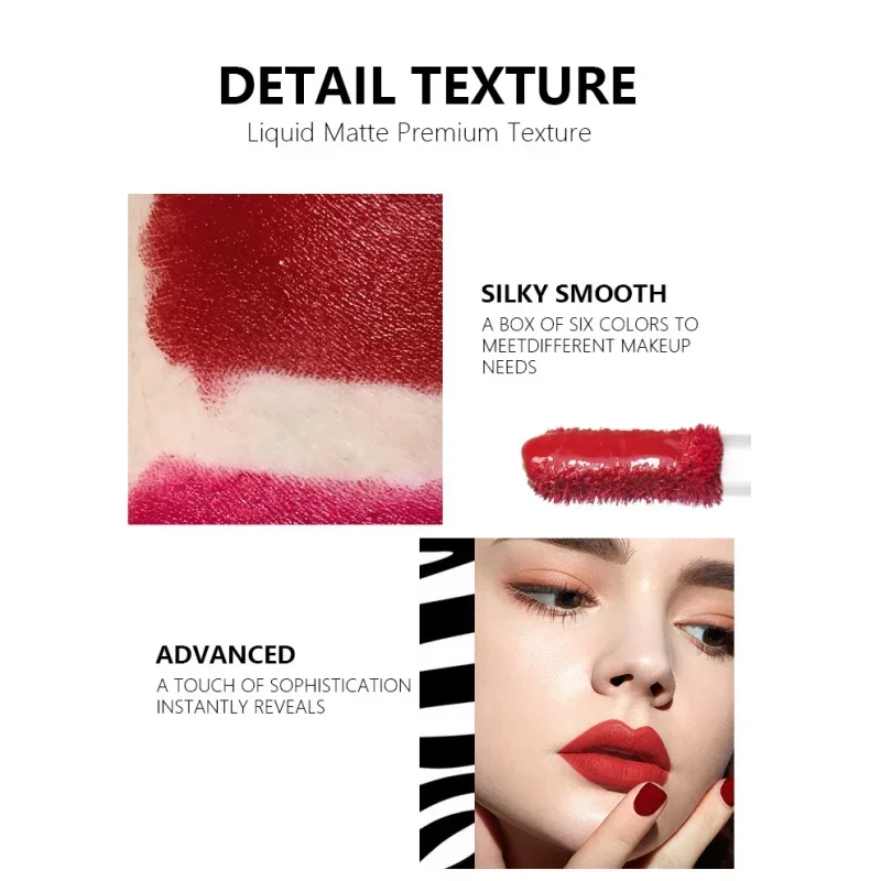 Fit Colors Diamond Shiny Lip Gloss 4szt Nieklejący się matowy zestaw błyszczyków Wodoodporna, odporna na pot, długotrwała pomadka w płynie do makijażu