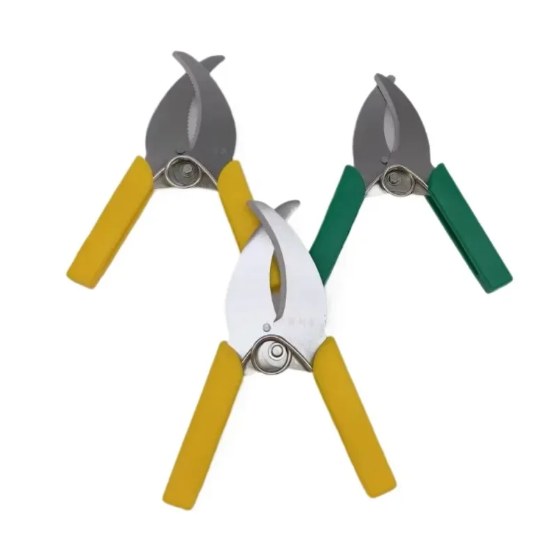 Tijeras para cortar y pelar anillos de árboles frutales, tijeras de corte de corteza de ramas de árboles de jardinería de acero inoxidable, herramientas de jardinería