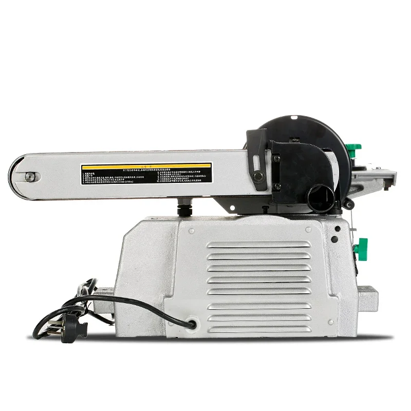 

220V 0-45° Adjustable Multifunctional Electric Belt Sander - Vertical Woodworking Polisher & DIY Cutter Edges Sharpener