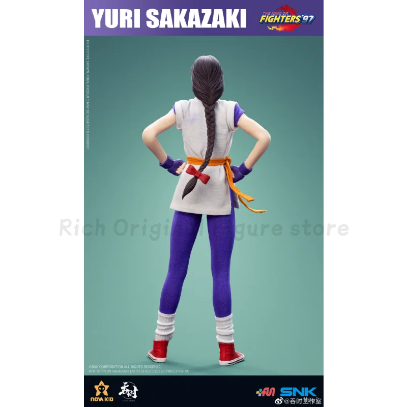 

【В наличии】Оригинальная фигурка Tengshi Studio THE KING OF FIGHTERS '97 YURI SAKAZAKI Anime 1/6 Buyi Action Buyi, модель игрушки, украшения