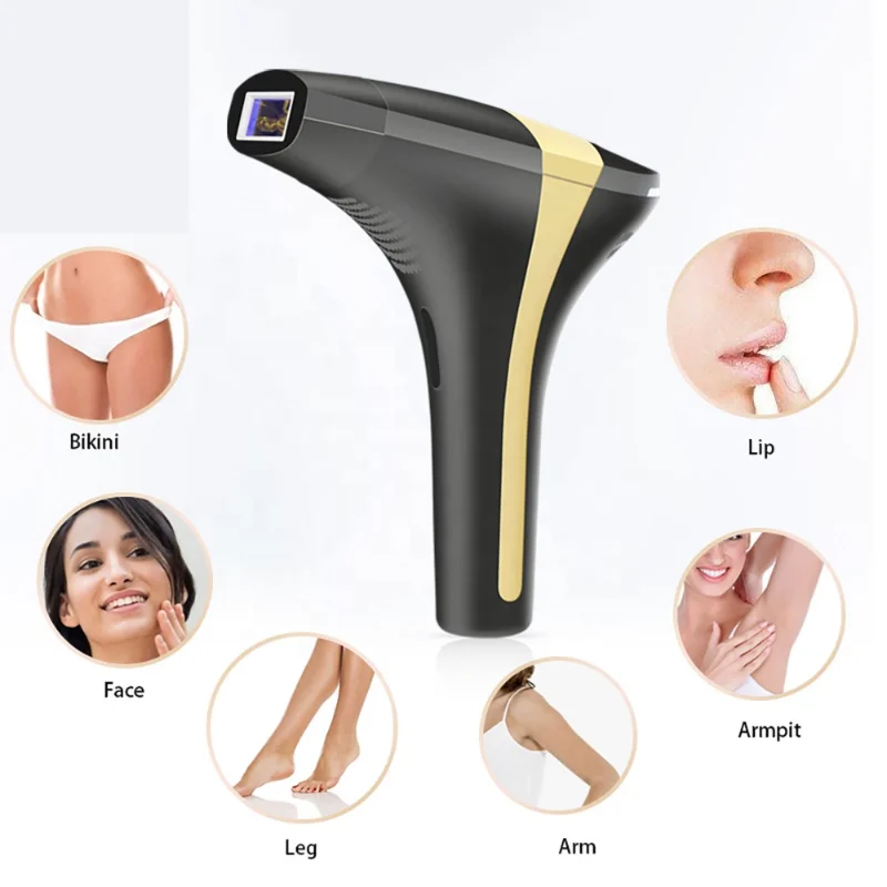 3 Head 900000 Flashes Laser Epilator instrume 5 Levels Permanent IPL Hair Removal Devices Ice Cool Painless intense pulsed light