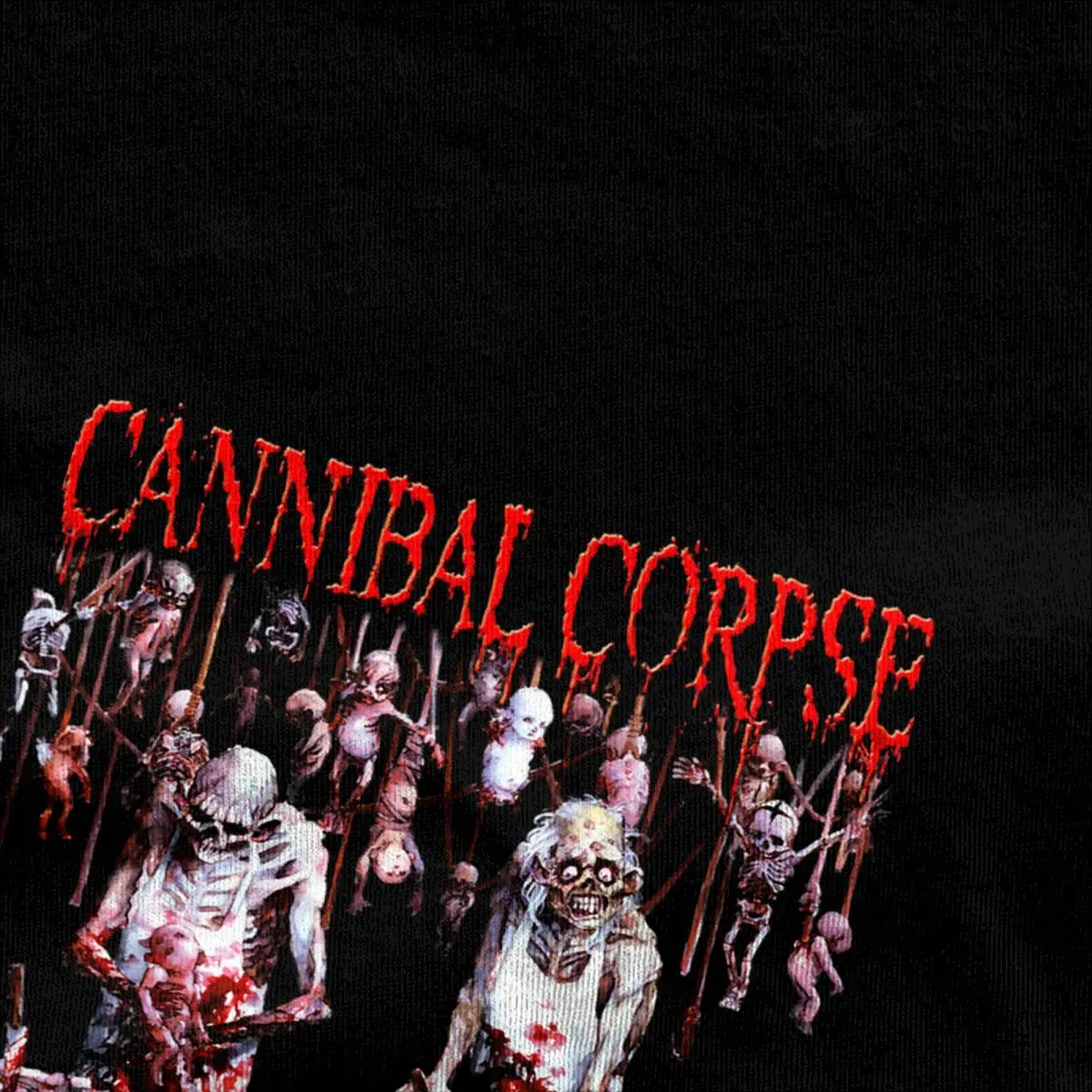 Cannibal Corpse T Shirt Accessories for Men Women Pure Cotton Fun Tees Short Sleeve Tops Plus Size