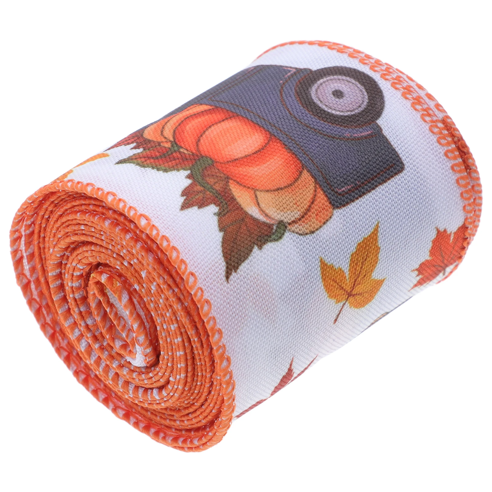 

Maple Leaf Ribbon Bulletin Board Fall Ribbons for Crafts Overcoat Autumn Accessories
