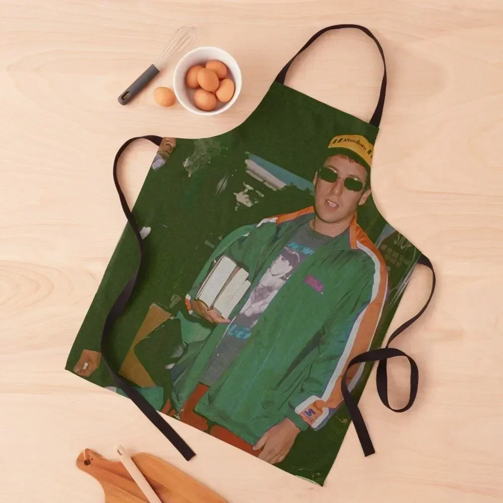 

The Adam Classic Green Jacket 80 Style Apron New year's restaurant accessories Home Cleaning barber men Apron