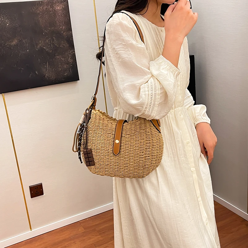 

Stylish Ladies Crossbody Handbag Genuine Leather Shoulder Tote Women's Luxury Brand Elegant Bag