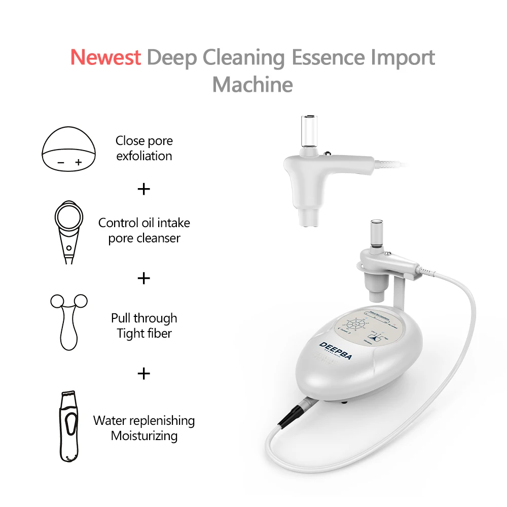 

2015 Non-invasive DEEPBA Dermo Electro Poration Dep Infusion System Hair Regrowth Skin Booster Retore Hydrate Face Lifting
