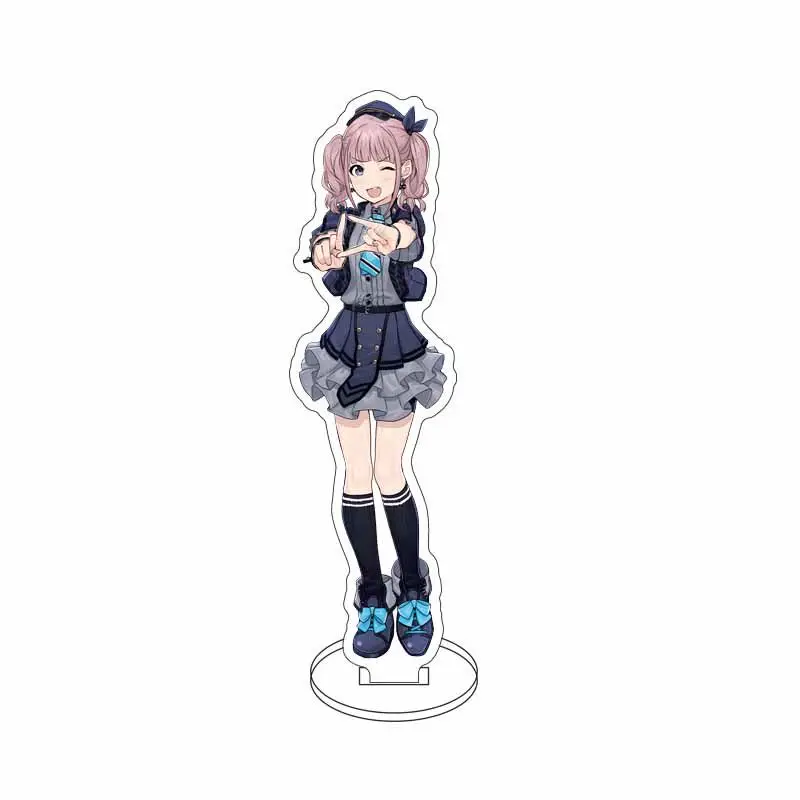 16CM Anime GIRLS BAND CRY Diamond Dust Figure Hina Rin Nana Ai Iseri Nina Awa Subaru Acrylic Stand Cos Ornaments Cute Gifts view 4
