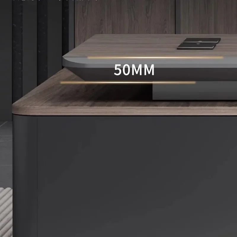 مكتب مكتب الأثاث المنظم غرفة طاولة الكتابة ركن دراسة المنزل بسيط متعدد الوظائف الكمبيوتر طاولات المؤتمرات التنفيذية #4