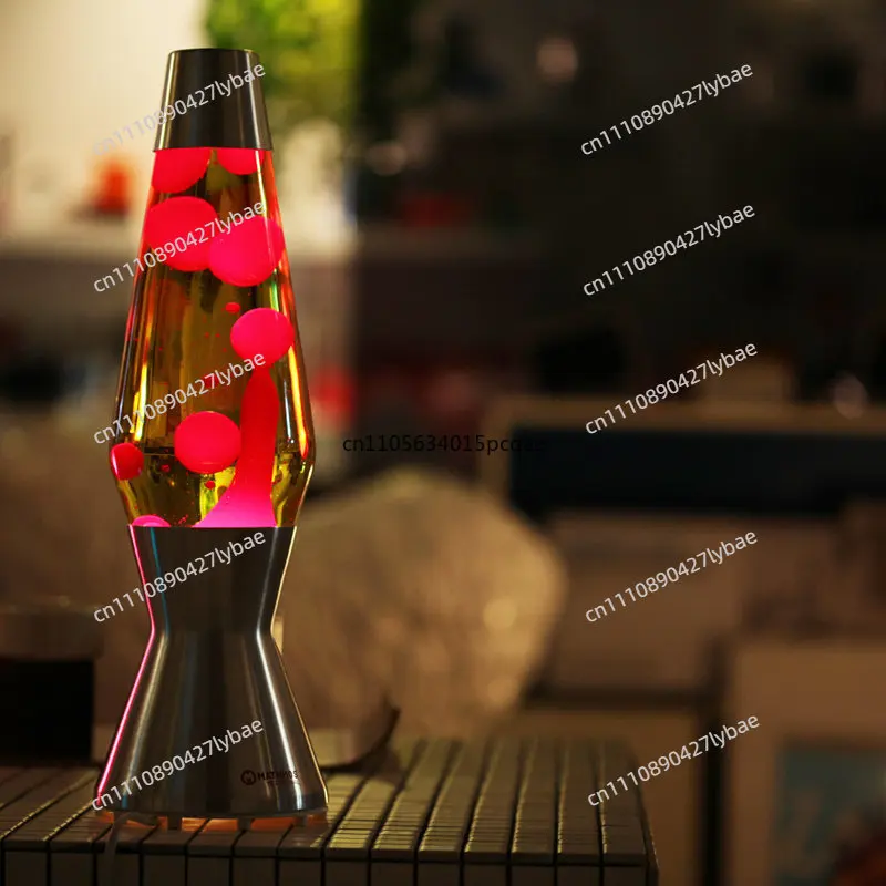 Lava Lamp Onion Lamp Jellyfish Lamp, Decorative Lamp LAVA LAMP-Conical Bottle Multi-Color Optional