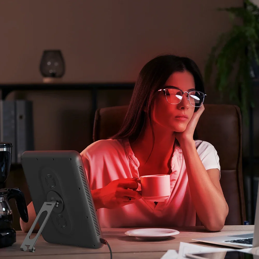 Astarexin جهاز لوحة العلاج بالضوء الأحمر LED الوجه المضادة للالتهابات العناية بالبشرة ضوء 660nm850nm مصباح لتخفيف الآلام مكافحة الشيخوخة